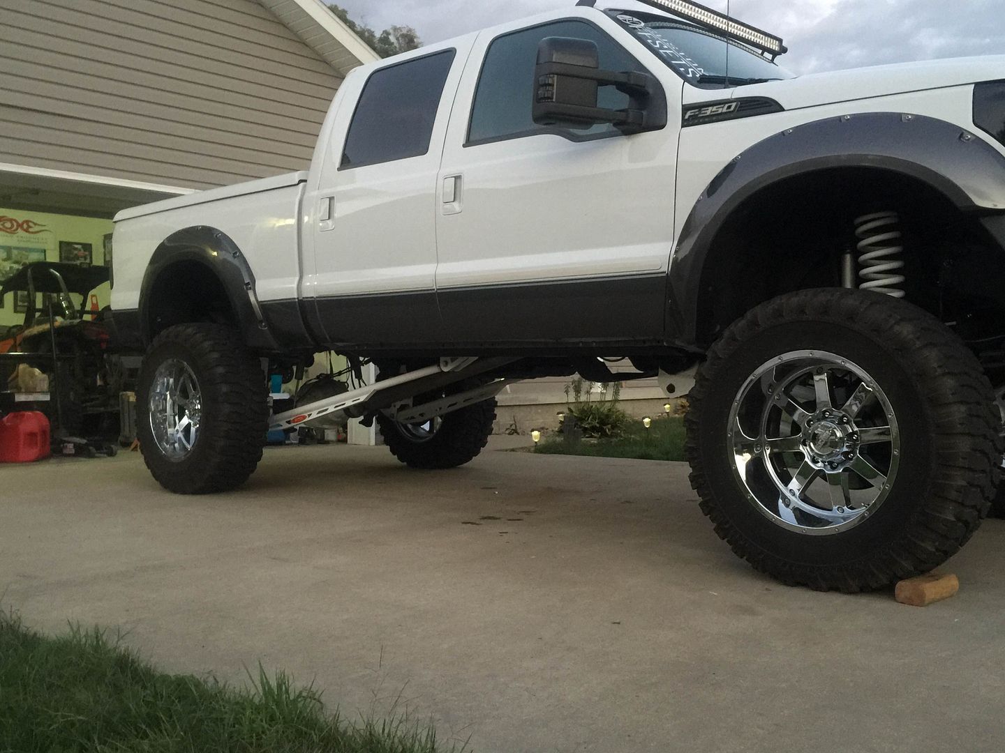 PMF 10" block w/traction bar Ford Powerstroke Diesel Forum